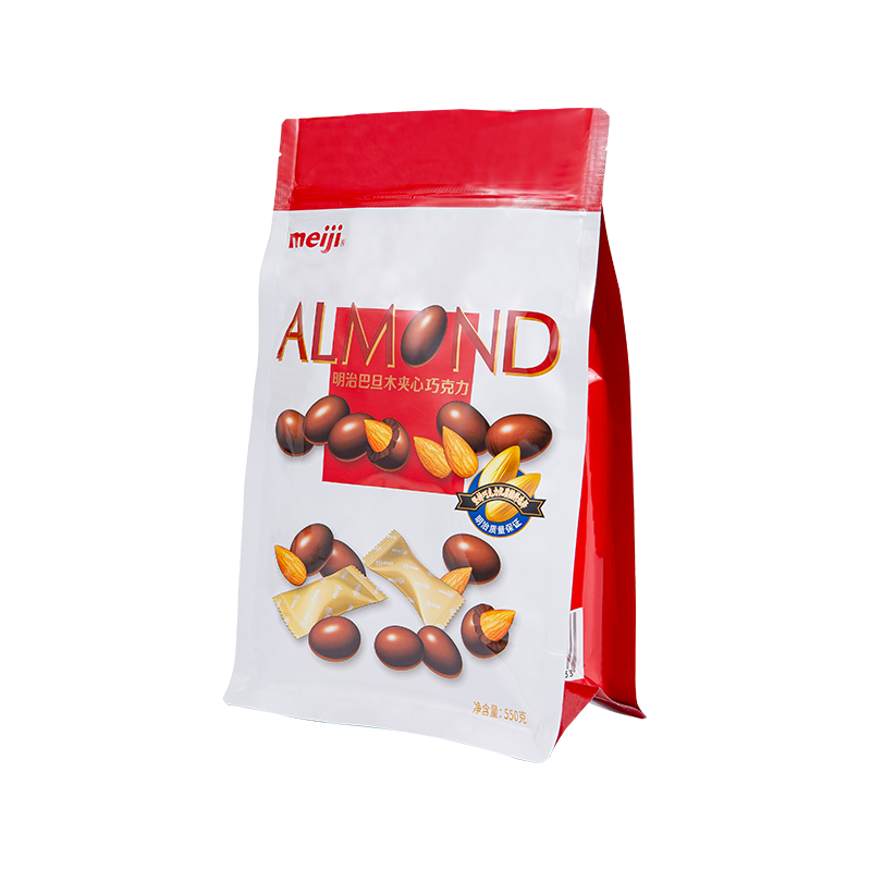 Sac de chocolat étanche à l'humidité à huit côtés Sac de chocolat étanche à l'humidité à huit côtés