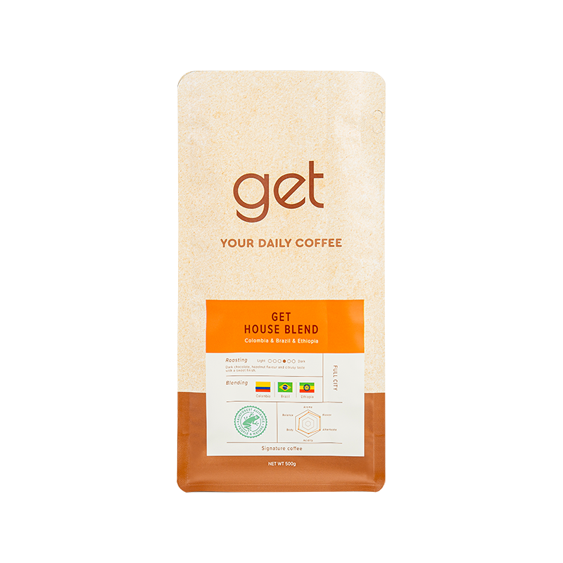 Sac de café scellé à huit côtés de 250 g à 1 kg Sac de café scellé à huit côtés de 250 g à 1 kg