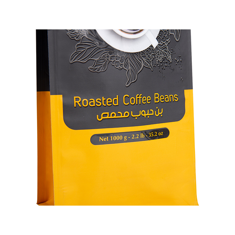 Sac de café scellé à huit côtés de 250 g à 1 kg Sac de café scellé à huit côtés de 250 g à 1 kg