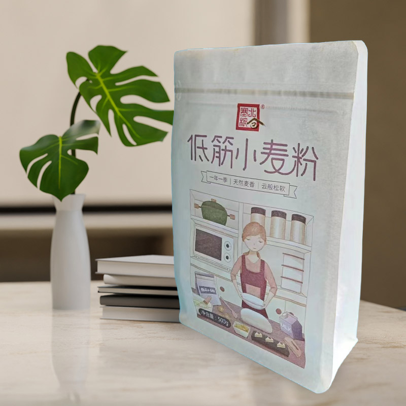 Pochette en papier kraft dégradable solide, durable, respirante et indéchirable